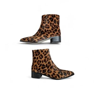 Botkier Leopard Print Ankle Boots